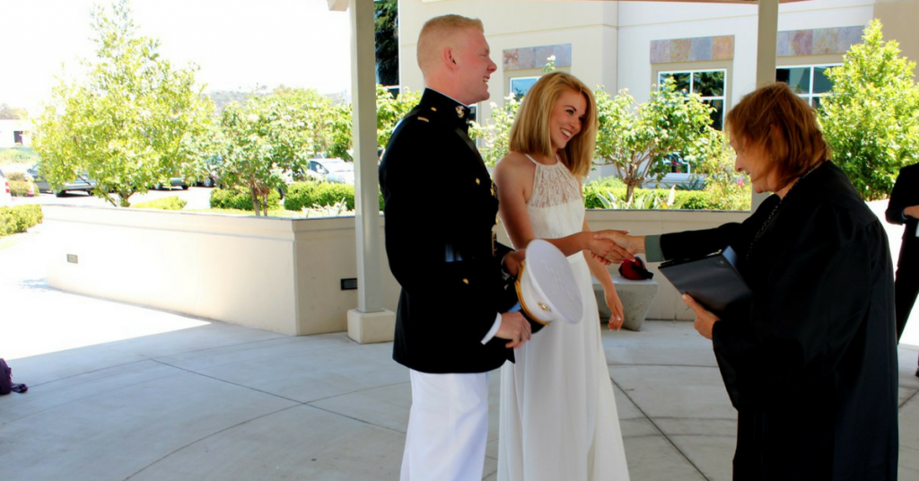 married the military