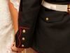 Photo of Marine Praying With Bride-to-Be
