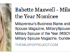MILSPRENEUR of the Year Nominee Babette Maxwell