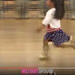 Little girl interrupts deployment ceremony for the best reason