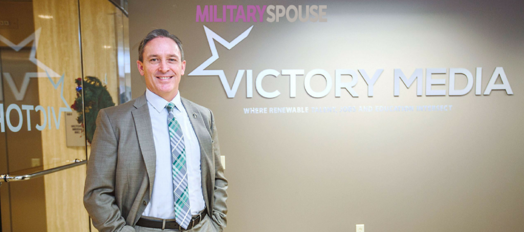 Mike Stevens, the new chief operating officer at Victory Media in Moon, is a retired Navy master chief petty officer.