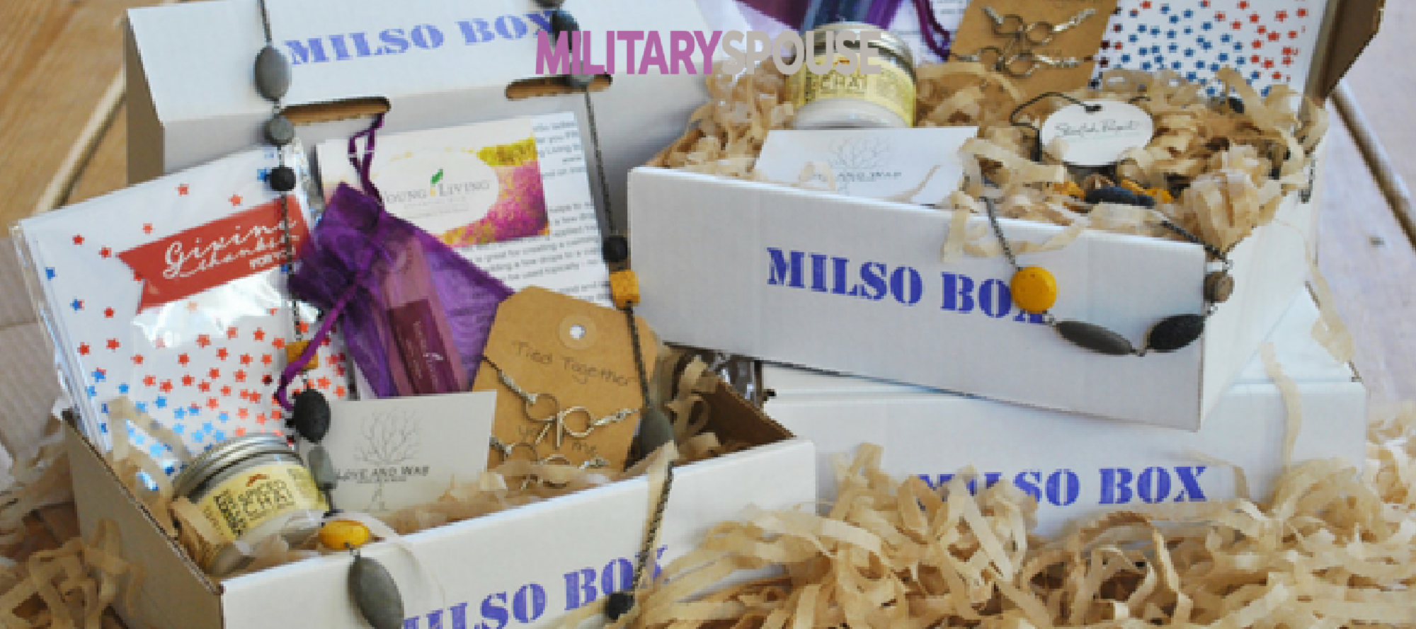 Military spouse subscription sales box