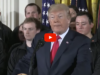 Trump Thanks Military Spouses During Wounded Warriors Visit to the White House