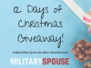 Military Spouse 12 Days of Christmas Giveaway