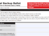 Overseas and Military Voters Should Vote Now