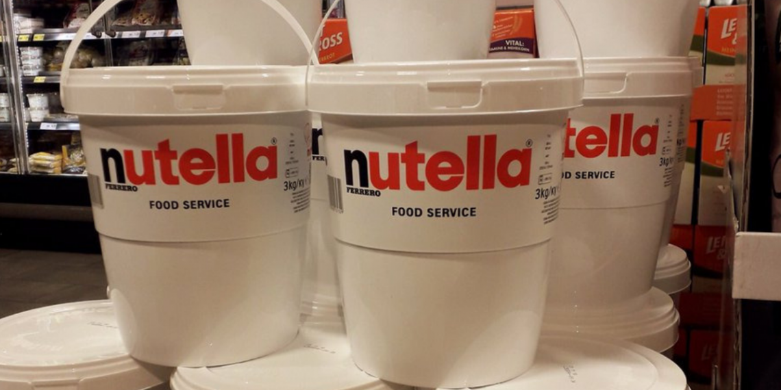 Costco Sells 7Pound Buckets of Nutella and People Are Understandably