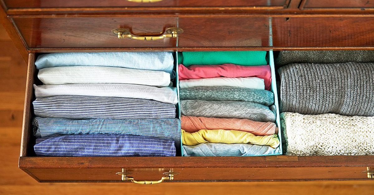 Marie Kondo's Method for Folding and Storing Kitchen Towels