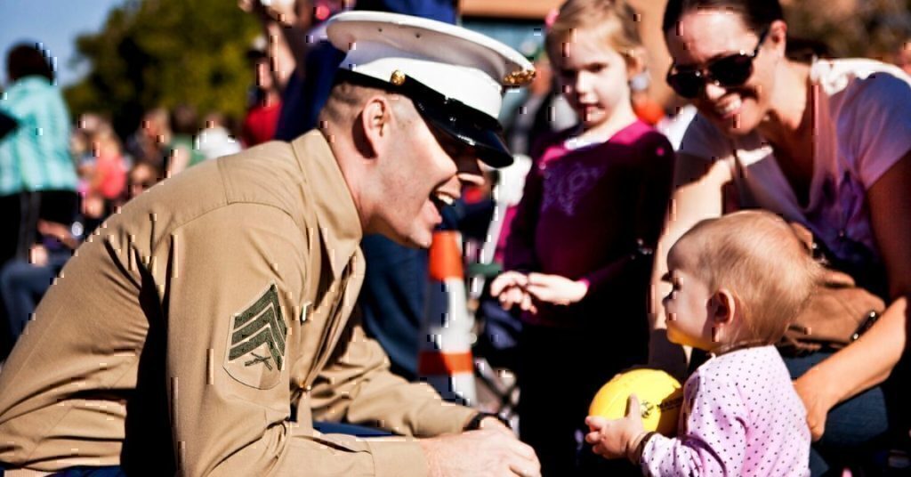 A father finally being able to spend time with his daughter.