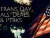 A Giant List of Meals, Deals, & Perks for Veterans Day 2019
