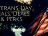 ALL Your Meals, Deals, and Perks for Veterans Day 2020