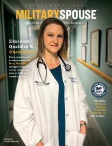 Military Spouse Winter 2023 Cover