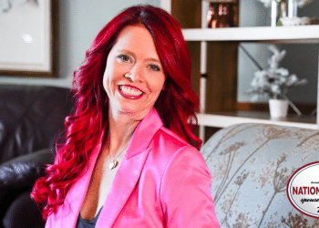 Nicole B. Gebhardt, 2026 Armed Forces Insurance National Guard Spouse of the Year winner