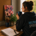 Military spouse reflecting on personal growth and finding herself again